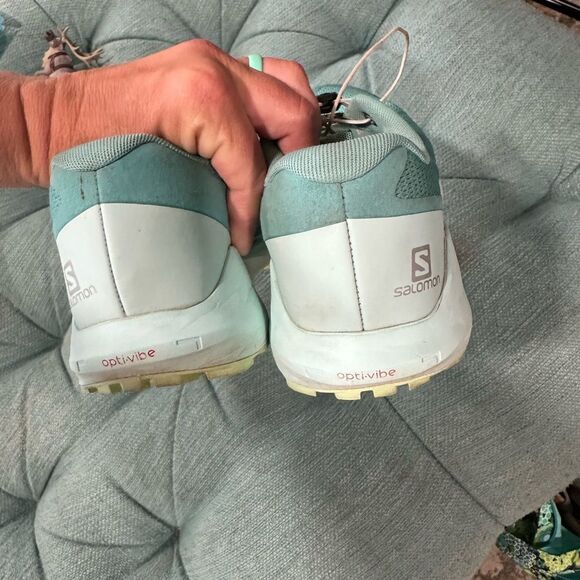 WOMENS SALOMON SENSE RIDE 3 Trail Running Shoes - size 8 - Picture 3 of 4